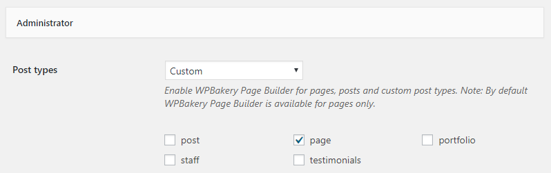 WPBakery Page Editor Enable CPT | Tutorial Image 3